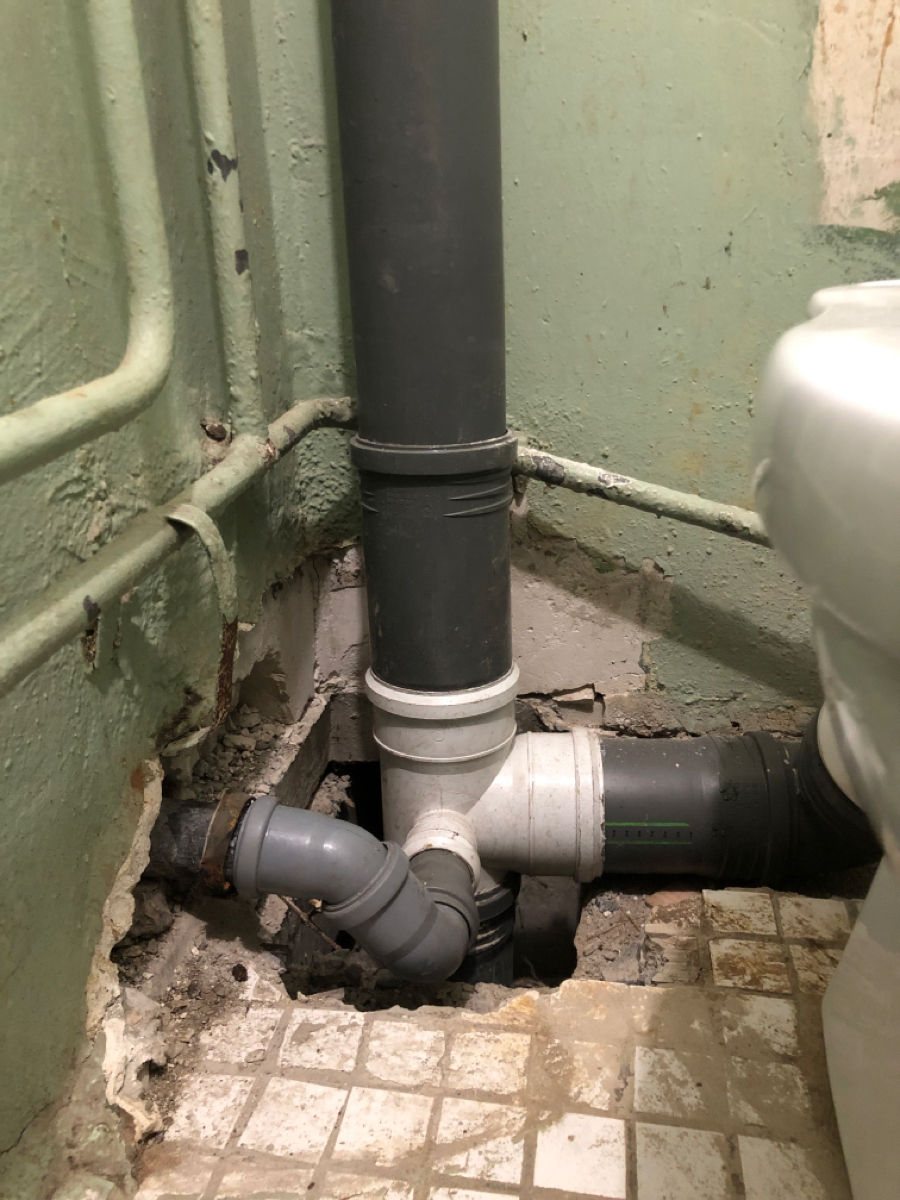 Canalizare  Apeduct  Schimbarea Tevelor  Канализация  Водопровод  Отопления  Замена Труб Стояков изображение 7