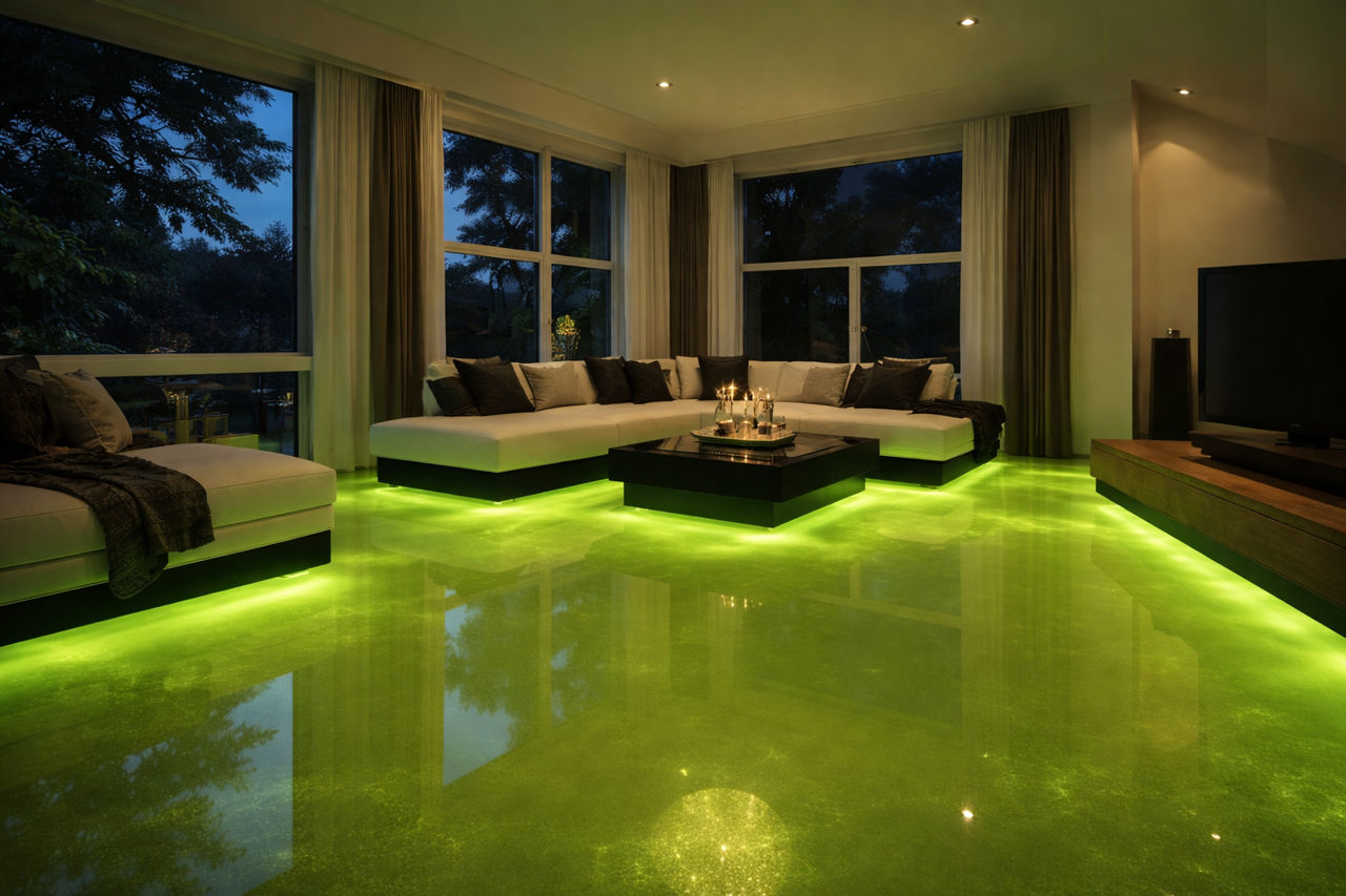 Podea (pardoseală) decorativă / Turnare epoxidică a podelelor изображение 4