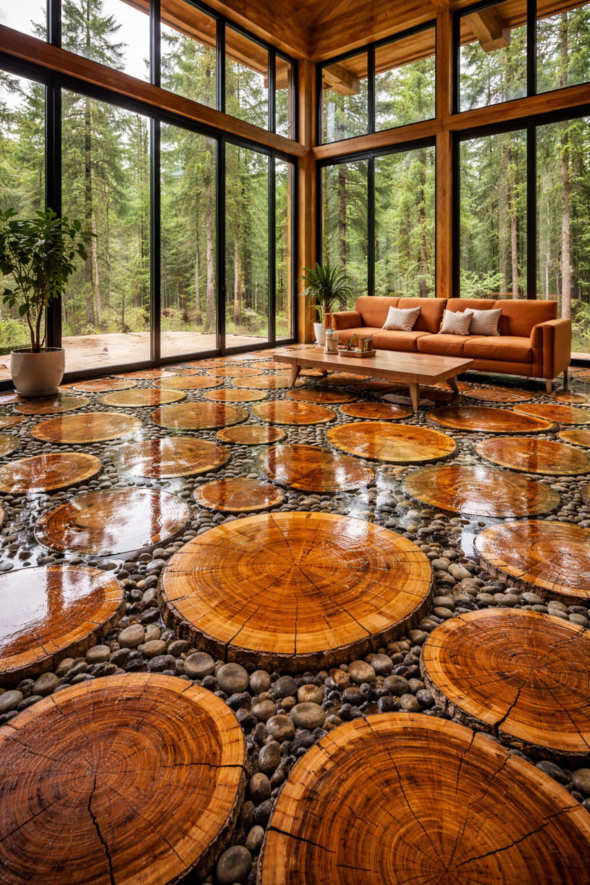 Podea (pardoseală) decorativă / Turnare epoxidică a podelelor изображение 6