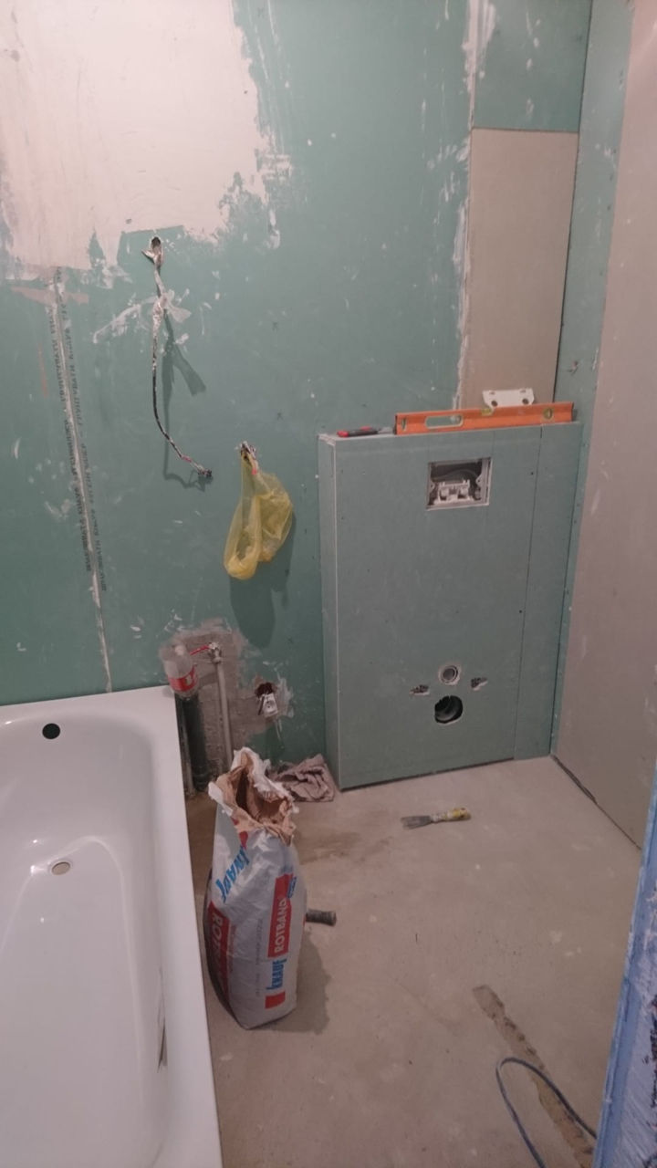 Reparatia grupurilor sanitare . Ремонт ванных комнат. Качественно изображение 7