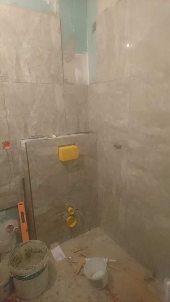 Reparatia grupurilor sanitare . Ремонт ванных комнат. Качественно изображение 8