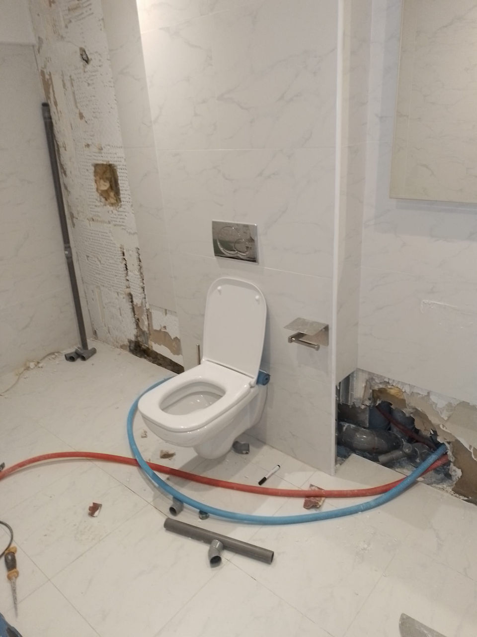 Reparatia grupurilor sanitare . Ремонт ванных комнат. Качественно изображение 10