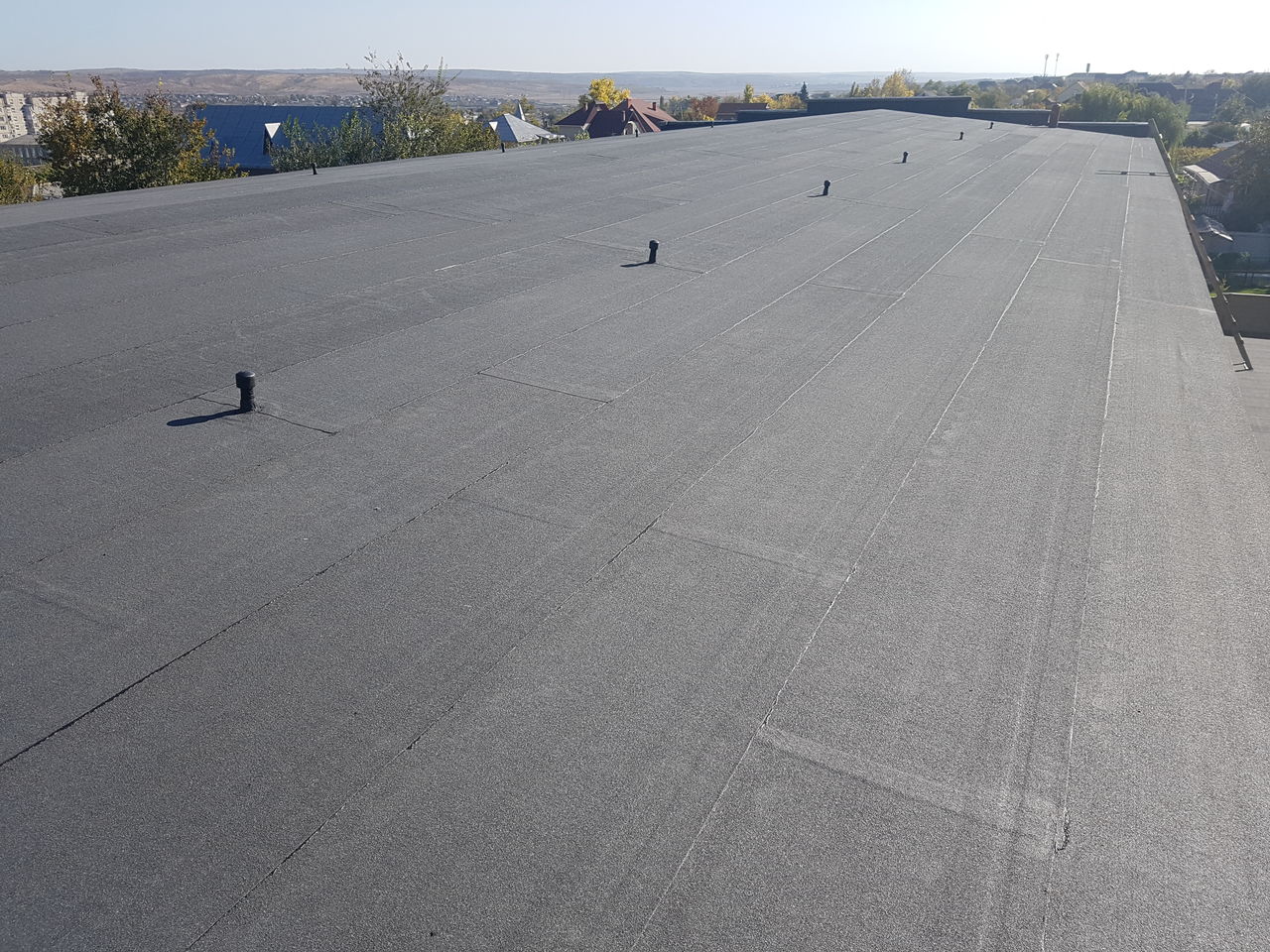 Reparații acoperișuri din material bituminos ремонт крыш imagine 7